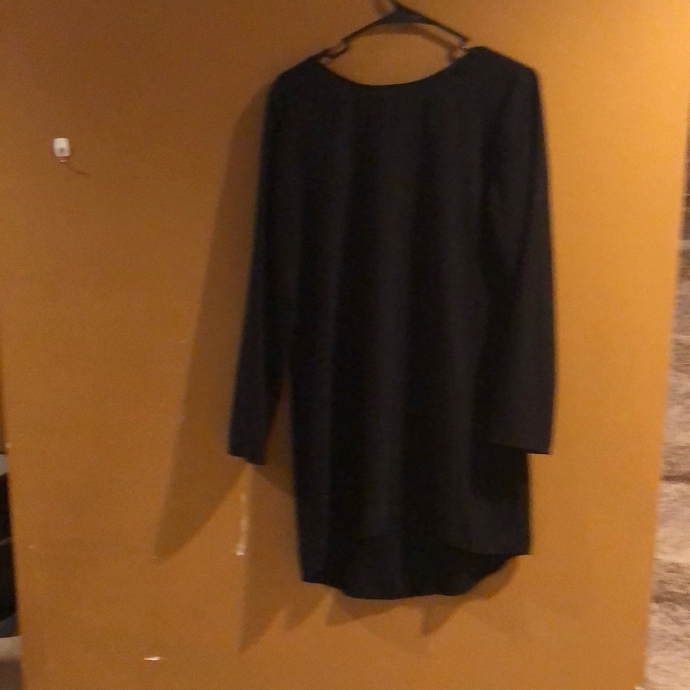 Black long sleeve dress